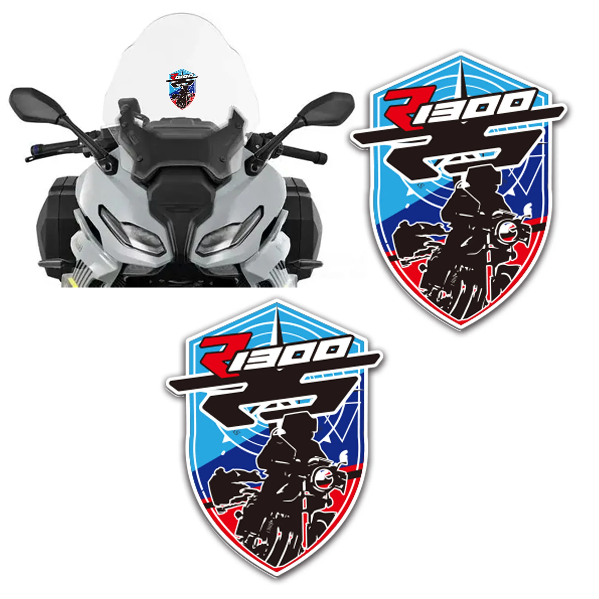 New Motorbike Tank Side Protectors 3D Stickers decal compatible with  R1300RS