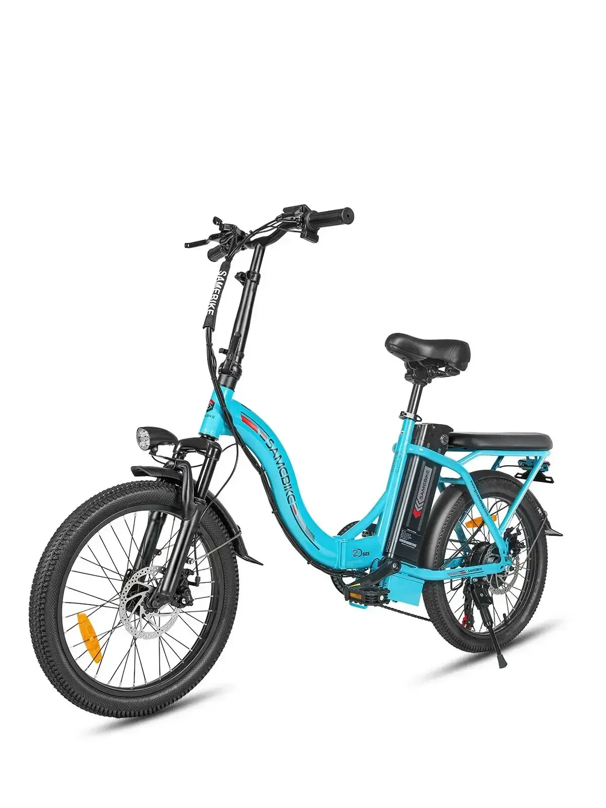 AliExpress Samebike CY20 Folding Electric Bicycle 350W 36V 12Ah MTB Mountain Bike Outdoor Fat Ebike for Adults