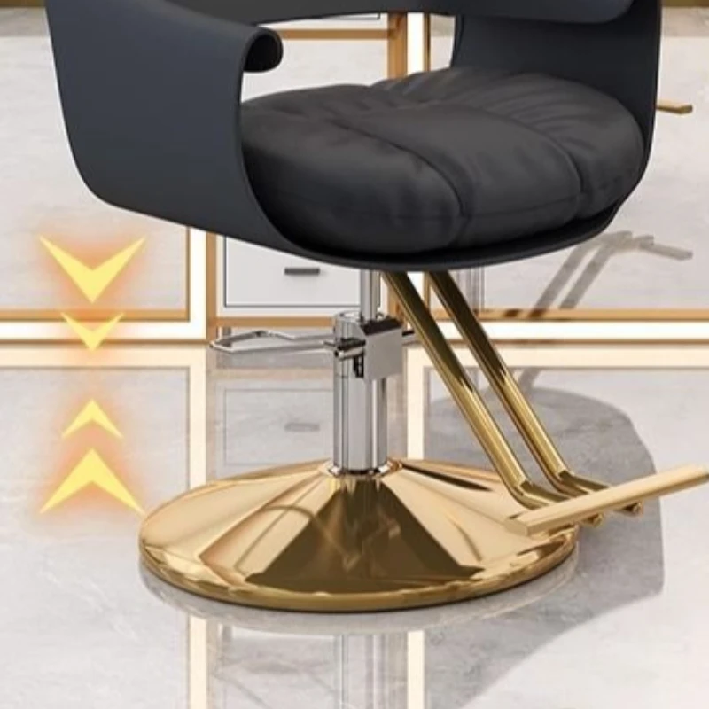 Modern Luxury Style Hair salon chair lounge high-end barber shop saloon chair ergonomic frisur stuhl Hairdressing furniture 4