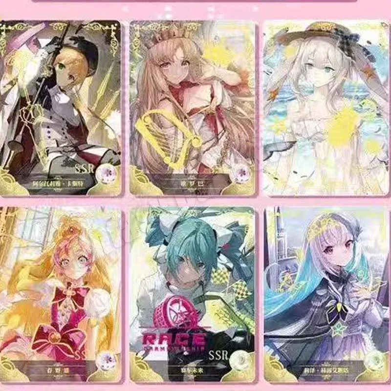 2025 nuevo estilo XiaoQingWa Goddess Story venta limitada ACG Anime juego colección tarjeta regalo 150 piezas 30 paquete