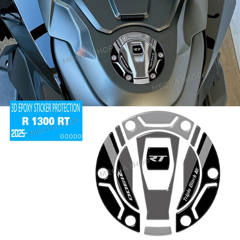 

Комплект защиты крышки топливного бака для R1300 RT R1300RT 2025, тройные черные аксессуары для мотоциклов
