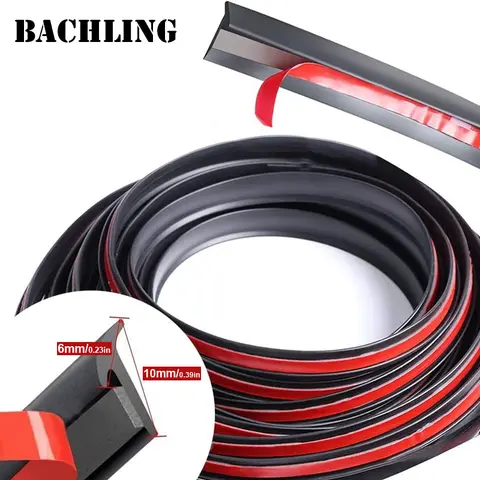 자동차 고무 씰 스트립 작은 기울어 진 T 형 씰 가장자리 갭 스트립 범퍼 립 헤드 라이트 용 방수 방음 보호 스트립