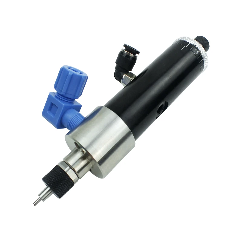 Good Quality DJF-50 Single Liquid Single Acting Thimble Type Silicone Valved Dispenser UV Valve Anaerobic Glue Dispensing Valve