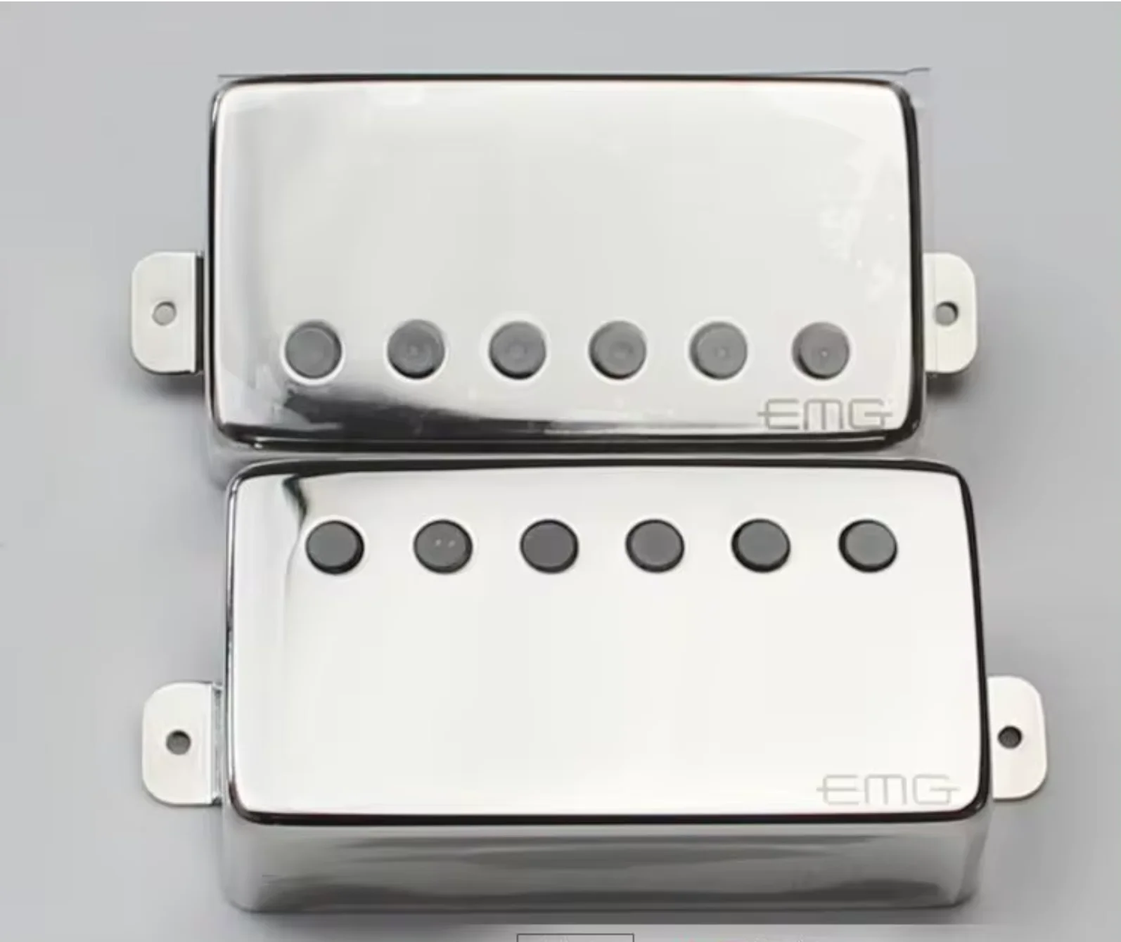 EMG 57 66 electric guitar pickup silver metal enclosed pickup