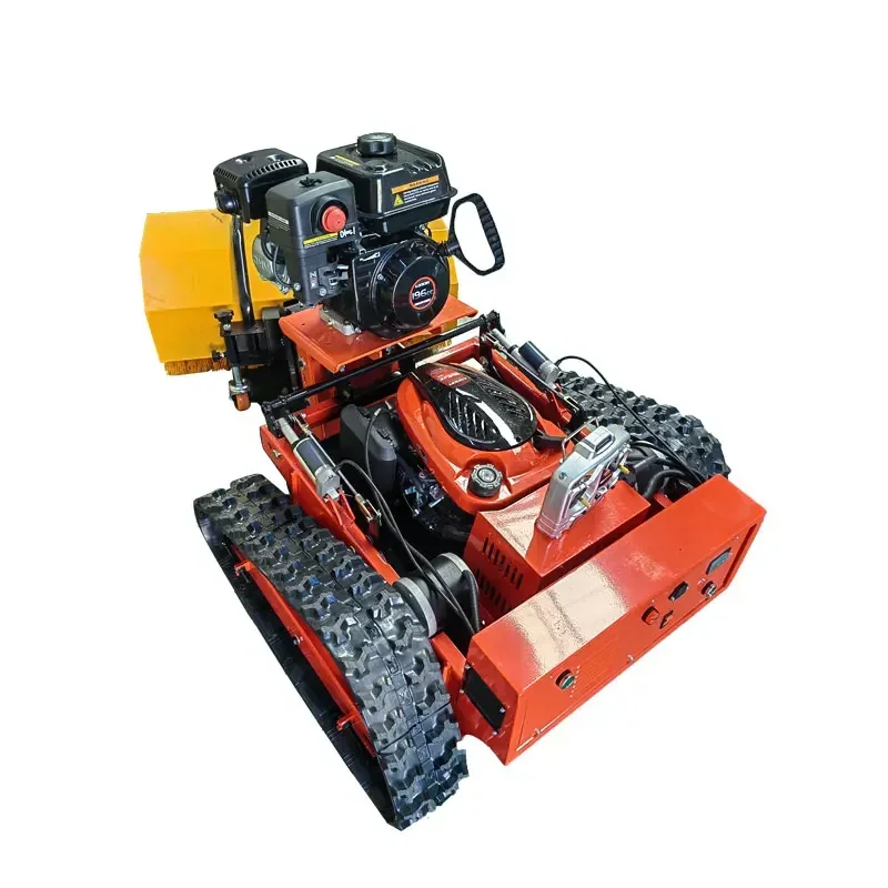 Lawn Mower Snow Plow Remote Controlled Snow Remover Robot Snow Sweeper