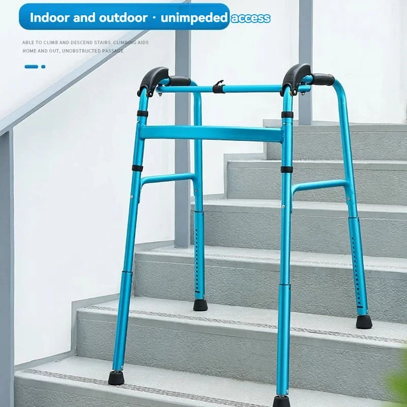 Stair climbing walker for elderly rehabilitation walking special up and down stairs anti-fall crutches foot injury walker stroke