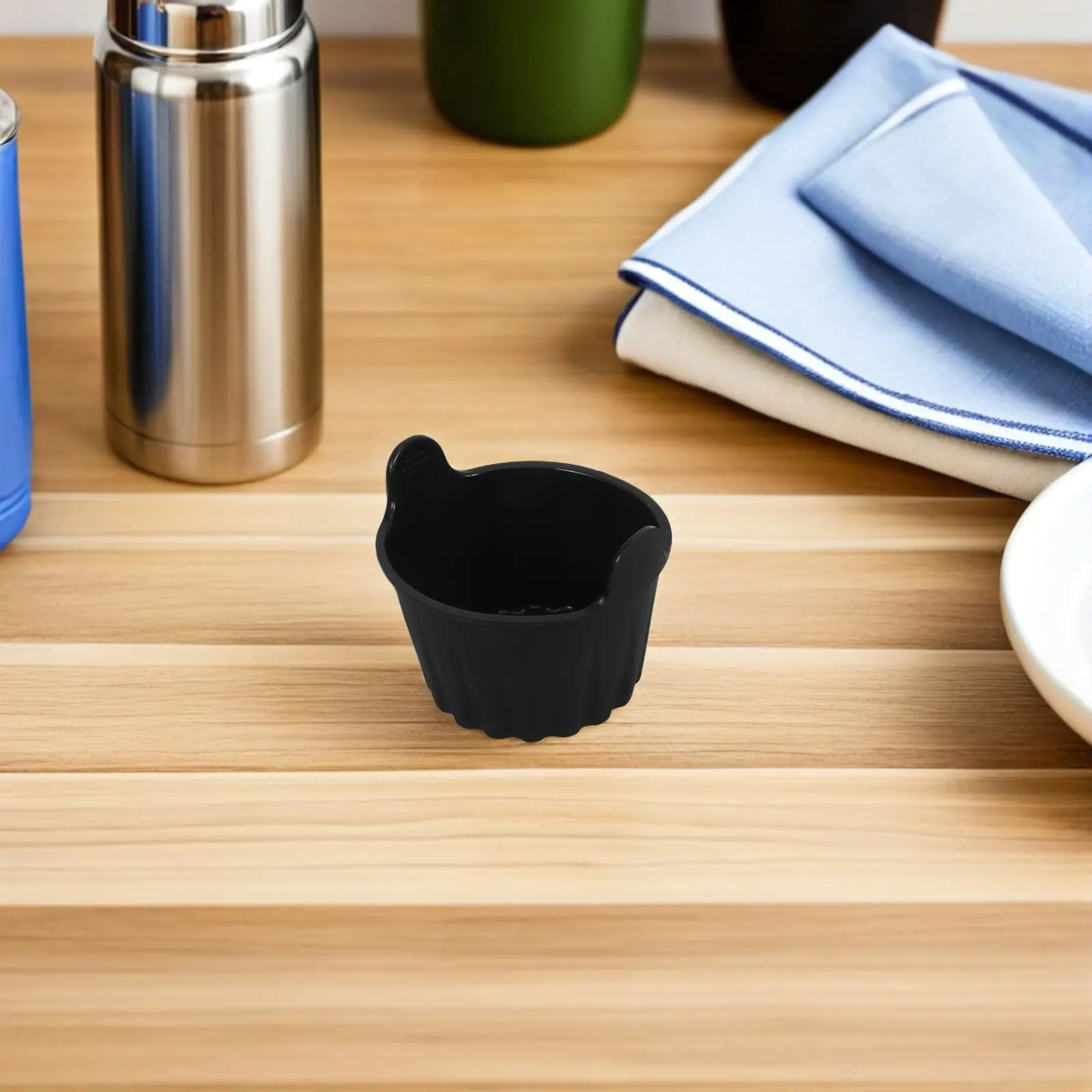 4Pcs Silicone Baking Molds Nonstick Muffin Cups Air Fryer Round Pan Heat Resistant Reusable for Cakes Pastry Cooking Oven Use view 4