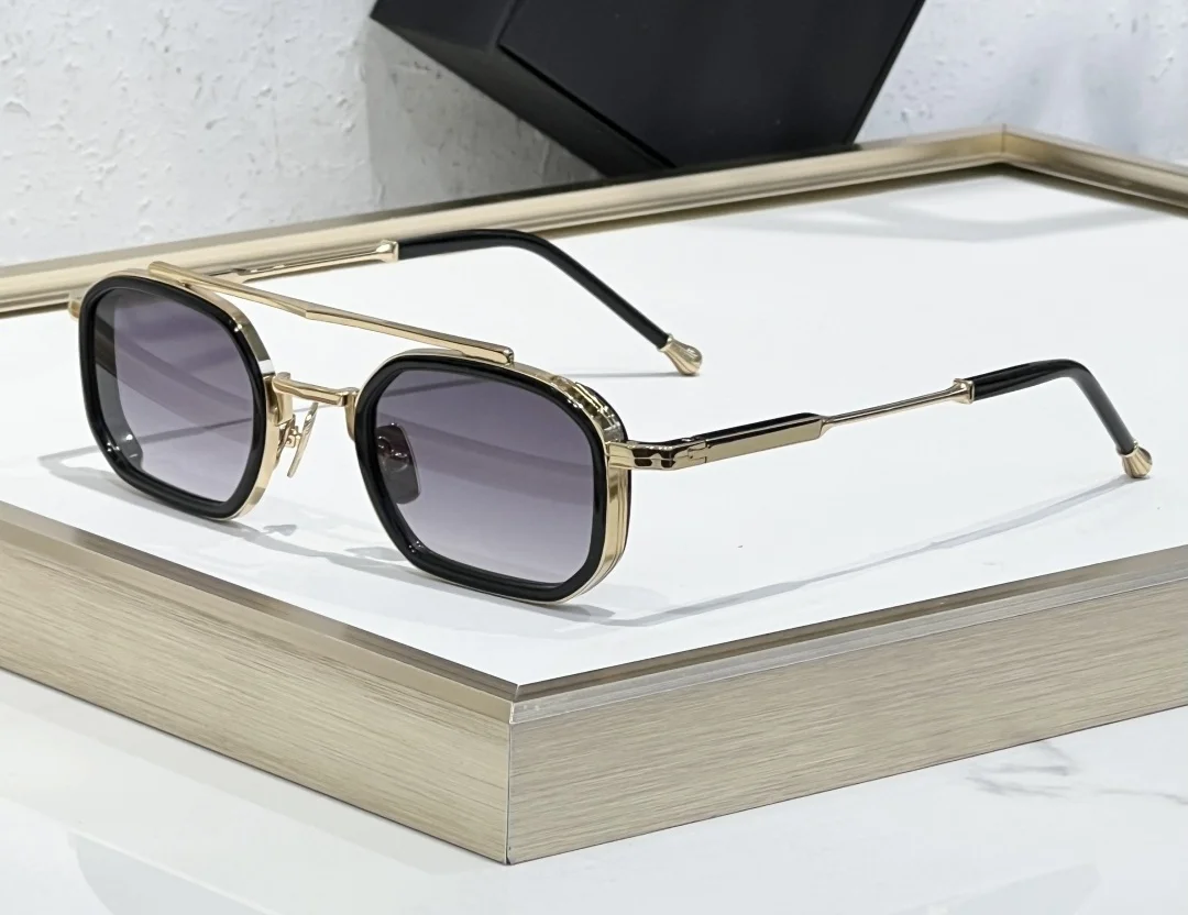 Top hoge kwaliteit zonnebril voor mannen en vrouwen ANTHONY SIZE 48-26 stijl UV400 retro mode speciaal ontwerp zonnebril met doos