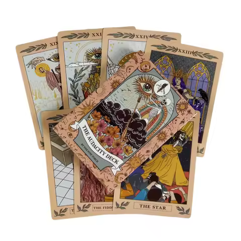 The Audacity Deck Audacity Oracle Cards A 37 English Tarot Divination Edition Deck Borad Games