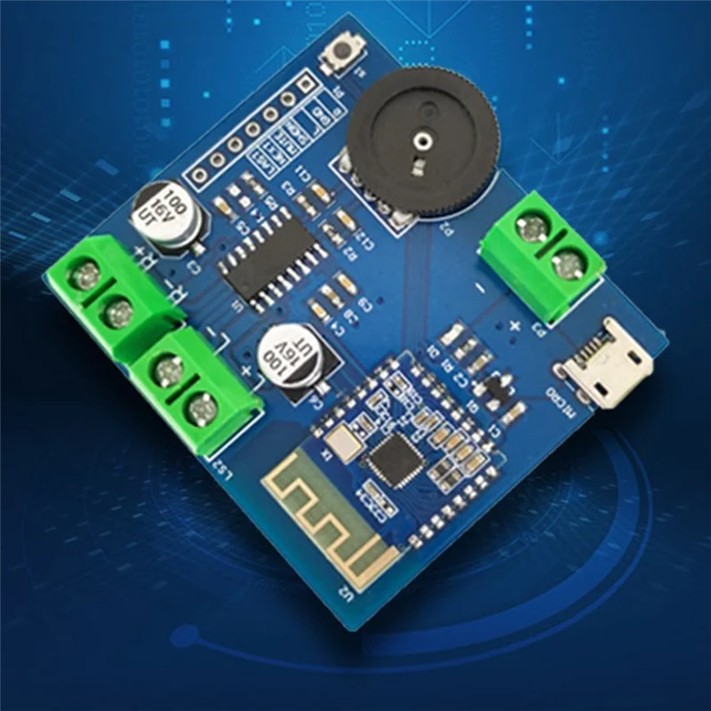 A29F-Bluetooth Módulo de Áudio Bluetooth 4.2 5Wx2 Potência Lossless Dual Channel Estéreo Baixa Potência Multifuncional Módulo Portátil Fácil T