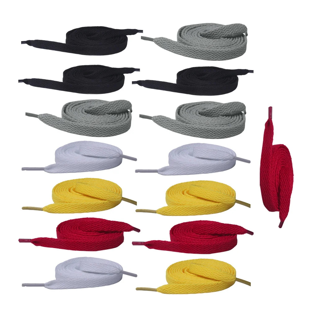 

15Pairs 120Cm Colorful Sport Shoe Laces Flat Sneaker Strings for Running Hiking Boots Men Women Kids Casual Shoes Accessories