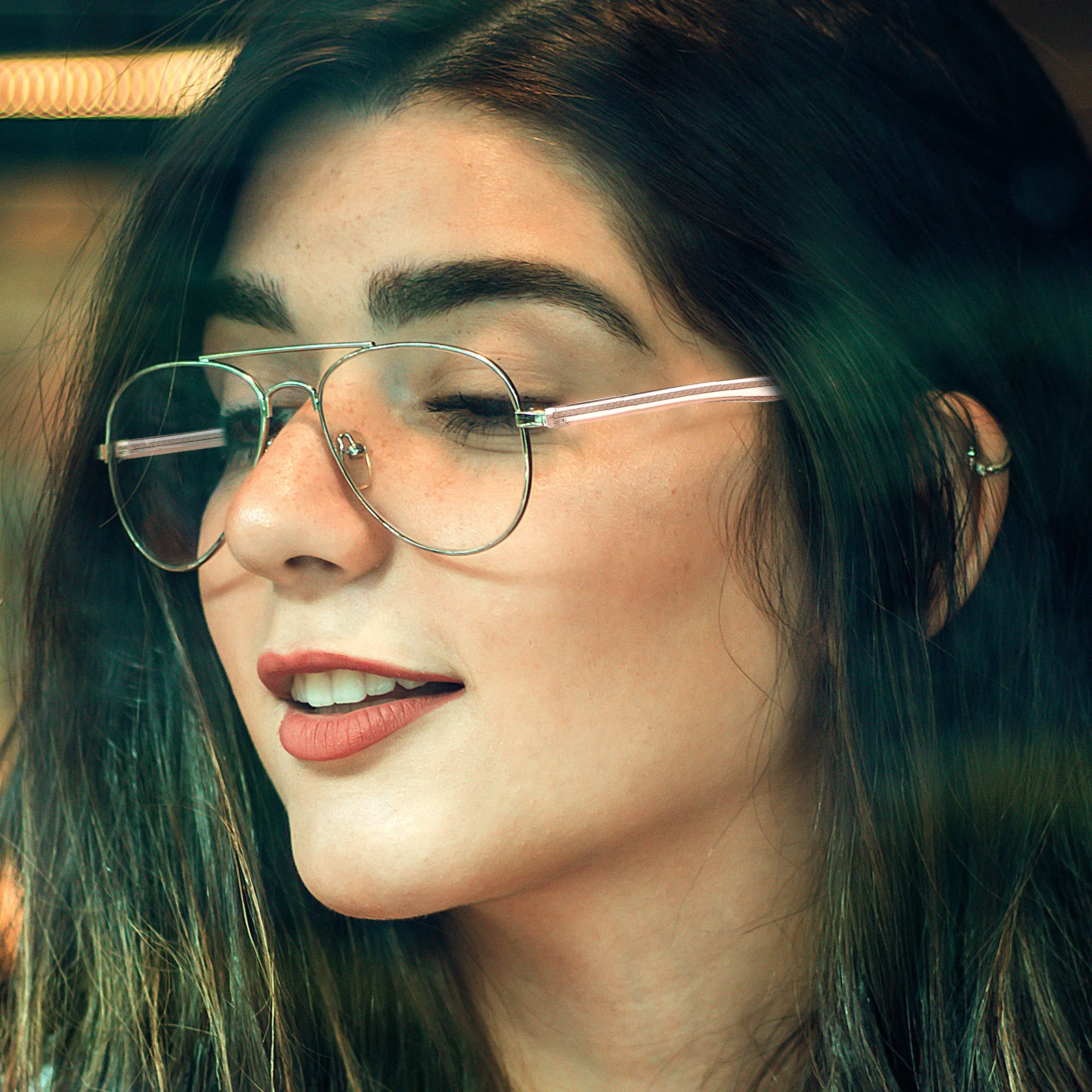 

1 Pair Eyeglass Replacement Arms Strong Durable Glasses Temples for Frame Repair Universal Fit Fashionable Design 2025