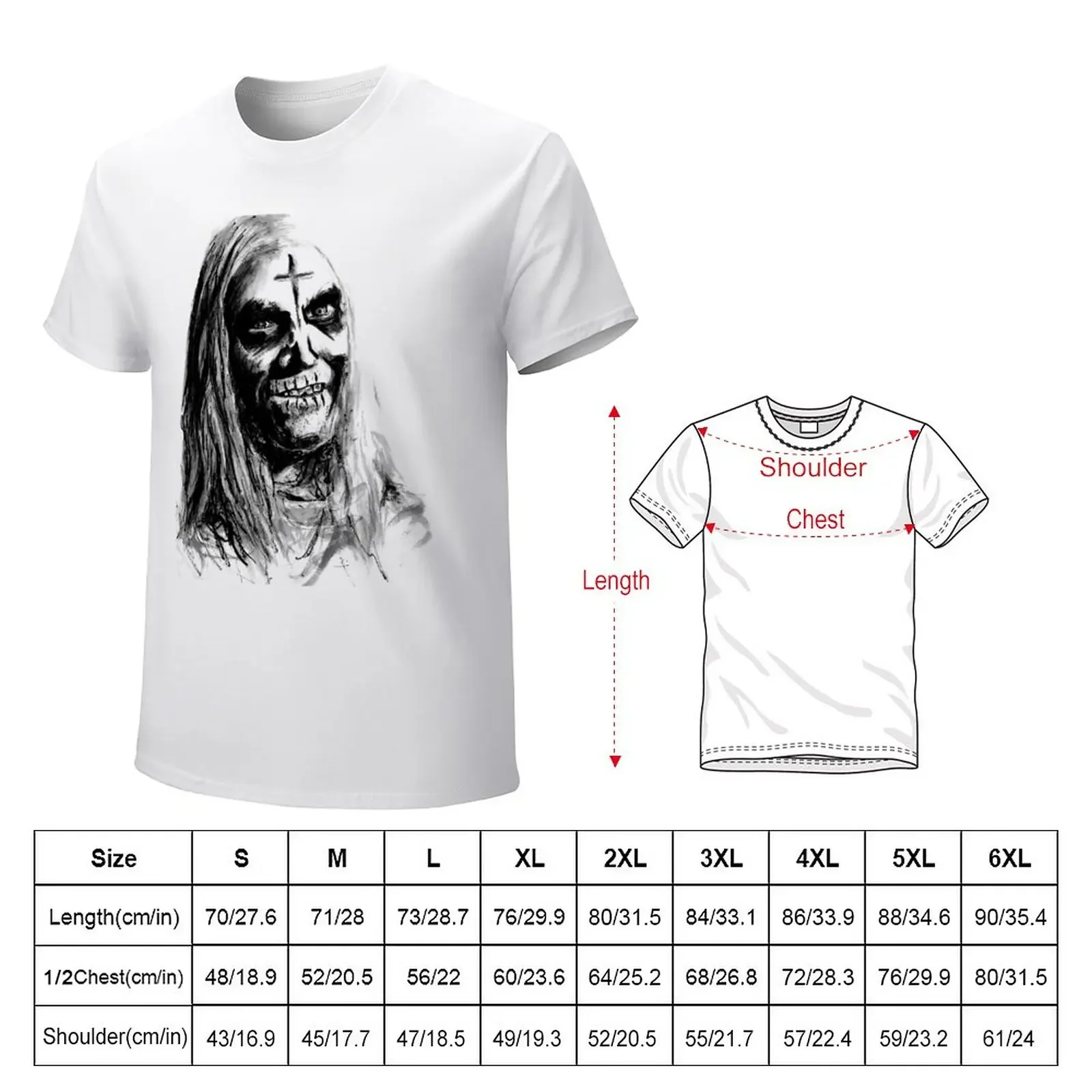 Otis Driftwood House of 1000 Corpses T-Shirt funnys sublime boys animal print mens t shirt