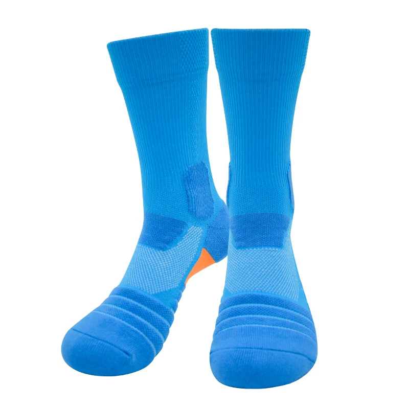 New basketball socks reinforced sports socks anti-pilling yarn wear moisture wicking sweat not smelly feet