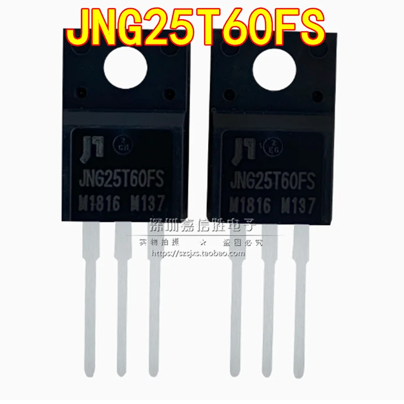 10PCS/JNG25T60FS/PS/KS/HS 600V 25A TO-220F IGBT transistor power transistor