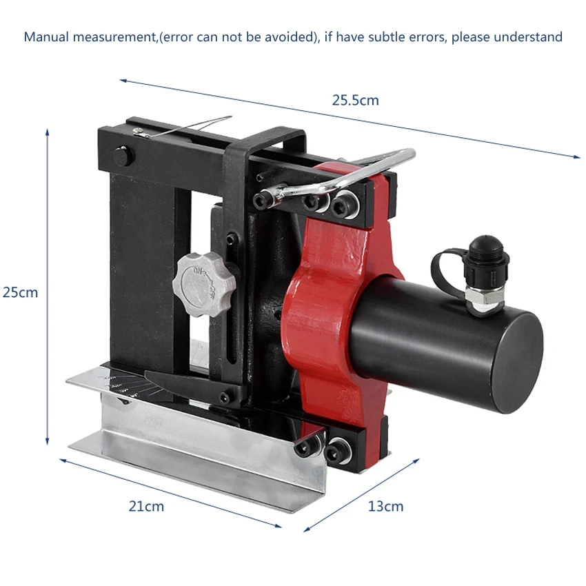 Portable 16T CB-150D Electric Hydraulic Manual Bender 10MM Thickness Aluminum/Copper/Stainless Steel Busbar Bending Tool