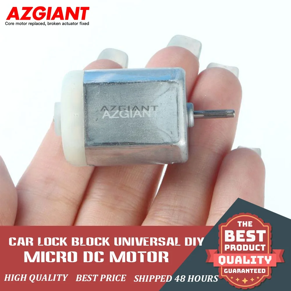 

AZGIANT 1/2/3/4/5pcs Carbon Brush FC280 Flat Motor Central Locking Door Lock Rearview Mirror Folding Micro motor 12V DC