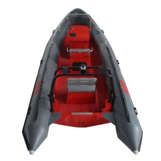 RIB 660 Deep V Fiberglass Hypalon/PVC Inflatable Boat for Patrol