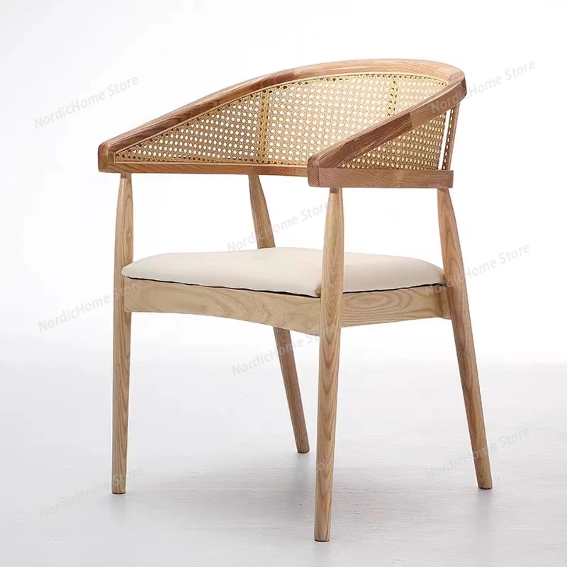 Wooden Dresser Dining Chairs Living Room Patio Interior Dining Chairs Armchair Individual Home Furniture Sandalye