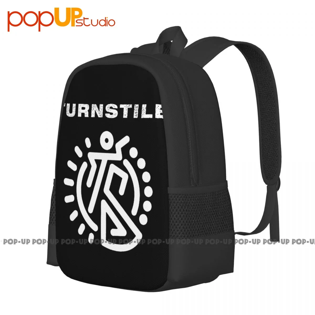 Turnstile American Hardcore Punk Band Logo Backpack Large Capacity Print New Style Gym Tote Bag School Sport Bag