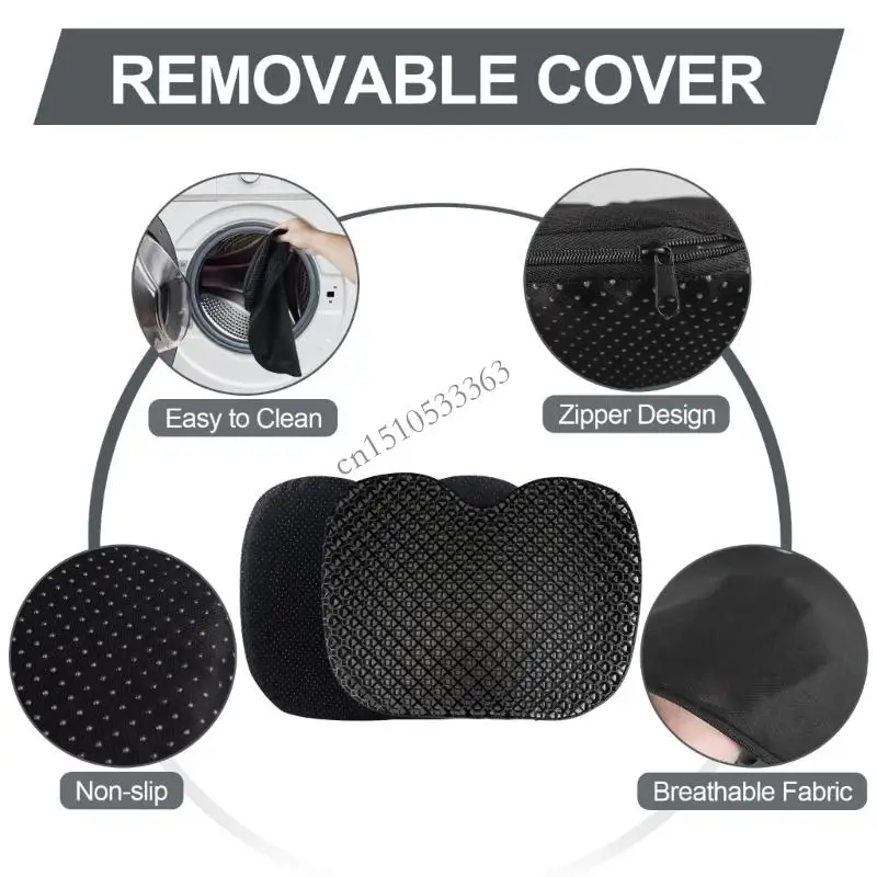 

Multipurpose Gel Padding Cushion Boat Pad Suitable For Fishing Kayaks And Inflatable Boats 090E