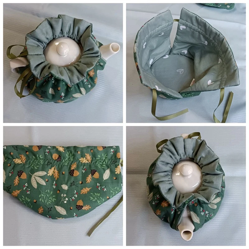 Teapot Dust Cover, Teapot Heat Insulation Cover, Decorative Teapot Cover, Kettle Protection Kitchen Accessories