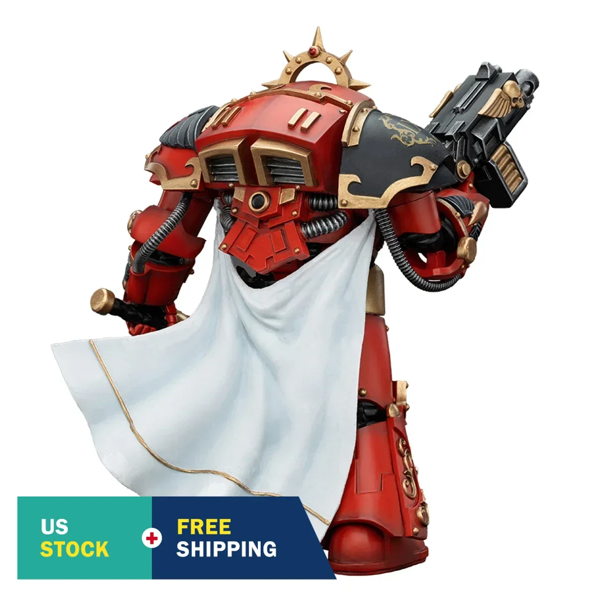 하이플레이 조이토 워해머 호루스 이교도 블러드 엔젤스 군단 프레토르 타르타로스 터미네이터 아머 1/18 액션 피규어