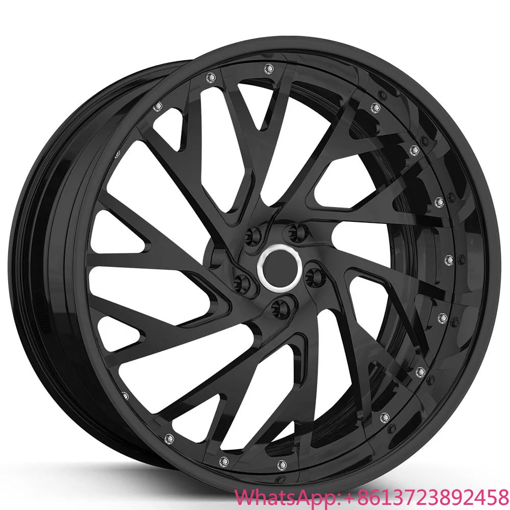 

Forged Two-piece Wheels in 18 19 20 21 22 23 and 24 Inches Suitable for Lamborghini Chevrolet Ford