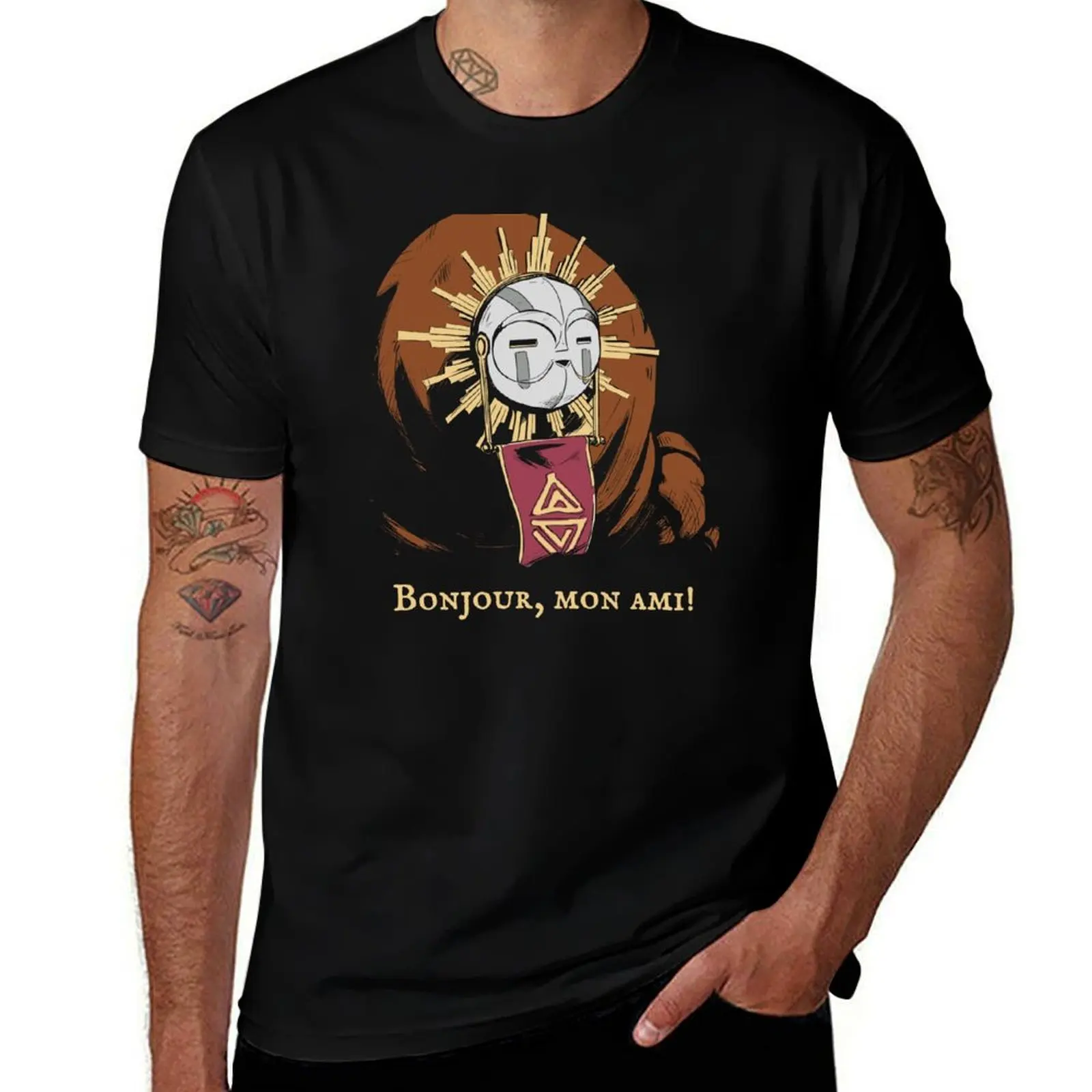 Esquie Clair Obscur Expedition 33 Bonjou Mon Ami Vintage 90s Fan Art Camiseta de secado rápido para pesca
