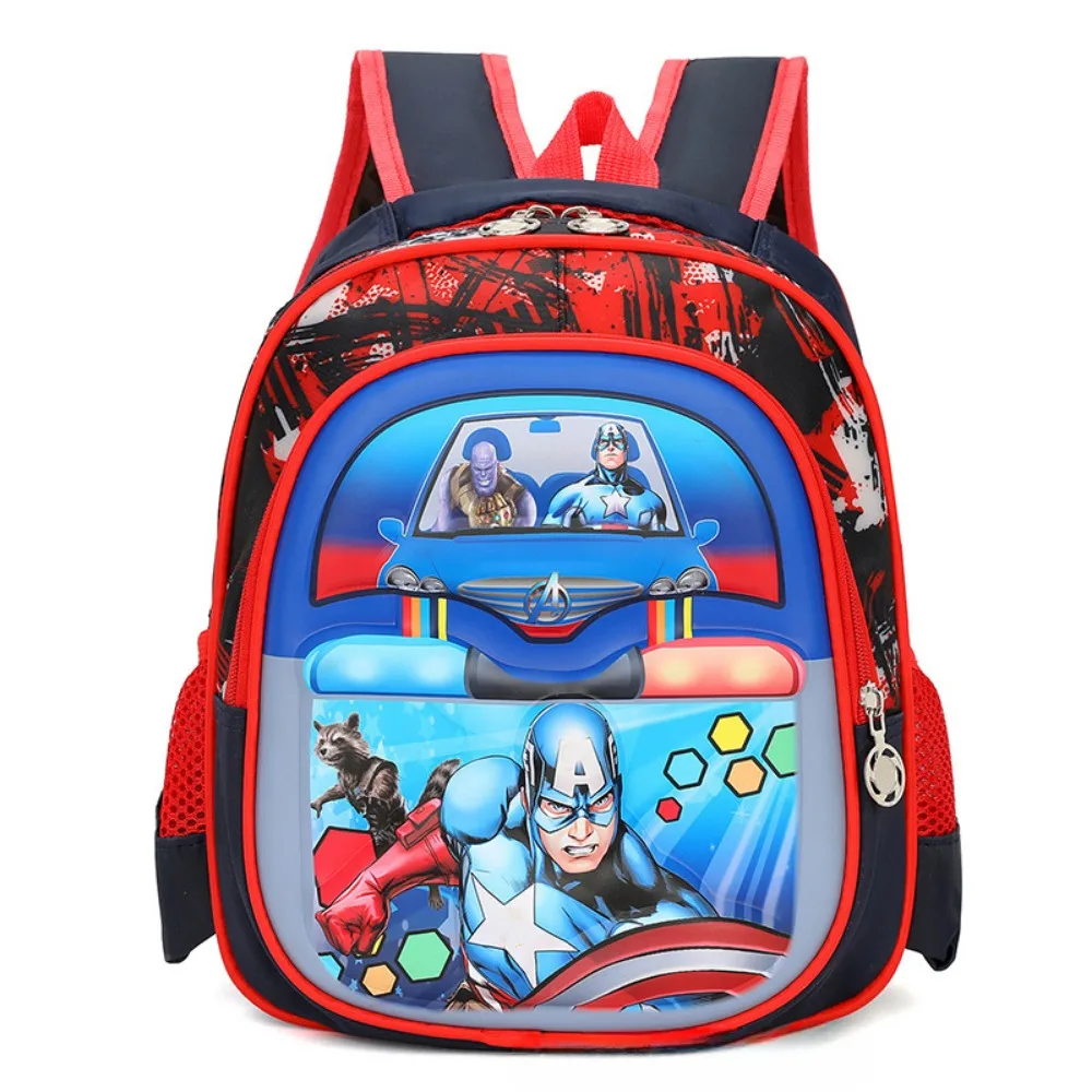 

Marvel Heroes Kids School Bags Reduce Burden Protect The Spine Fashionable Comfortable Lightweight Large Capacity Backpacks Gift