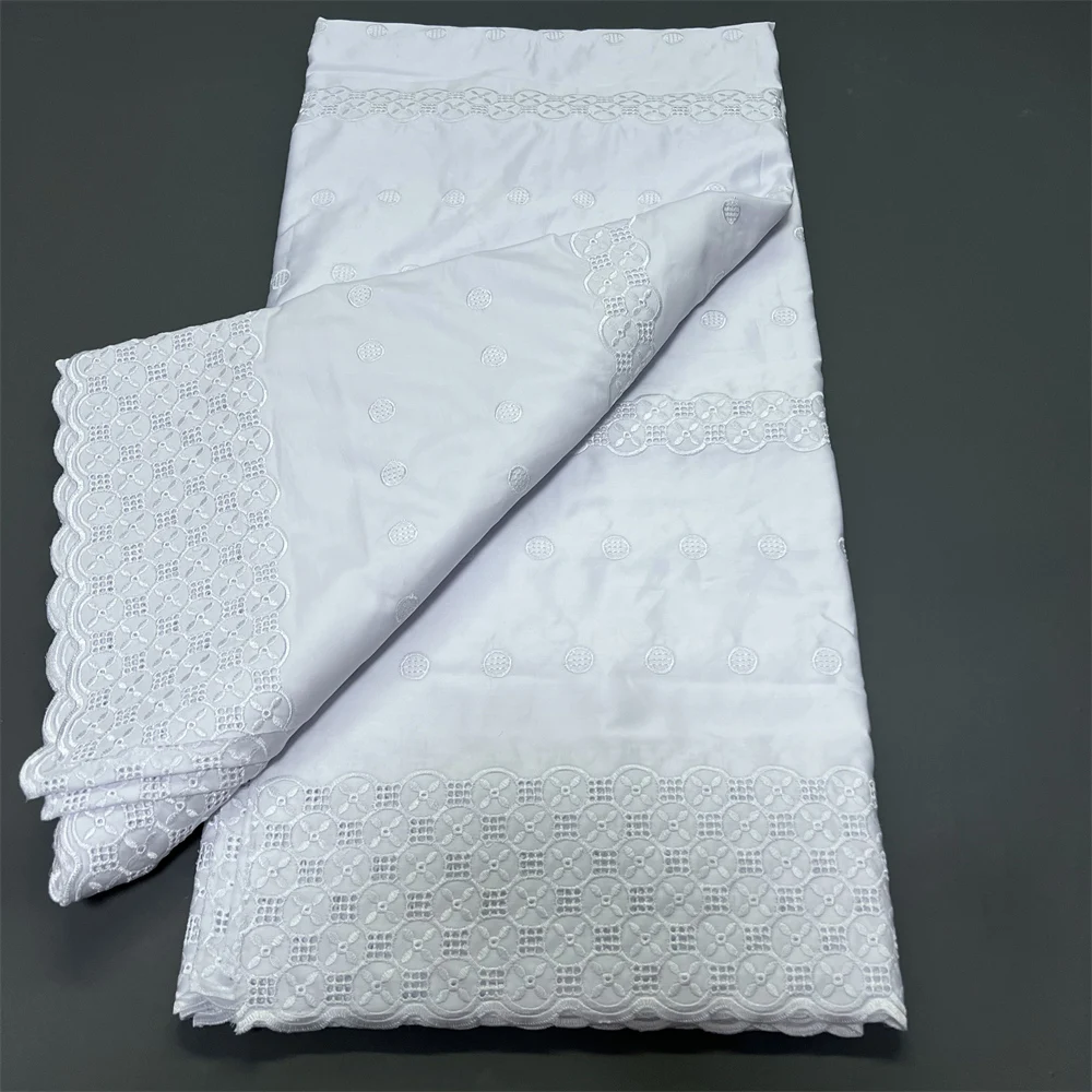 نسيج دانتيل من ألياف الكربون الأفريقية، مواد الأقمشة القطنية للملابس، بالمتر، التطريز، 2025، فساتين الحفلات، تول، 5 ياردات