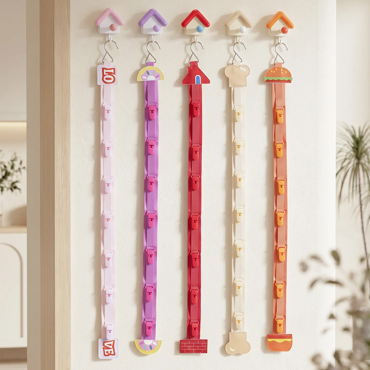 Hat Storage Rack, Hat Rack for The Wall Behind The Door, Duckbill Baseball Cap Clip, Dorm Cabinet Door Hat Hanger Gadget