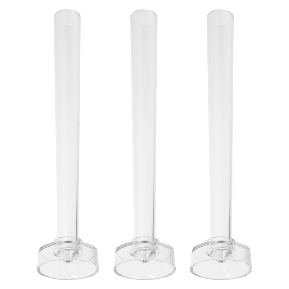 

3pcs Plastic Making Molds for Resin Pillar Cylinder Taper Handmade DIY Molds Plastic Decorations