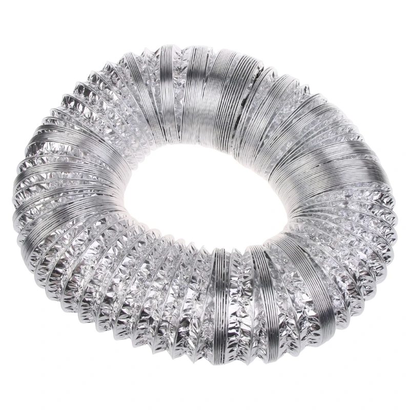 Inner Diameter 75mm Aluminum Foil Hose Ducting Flexible 1.5/3/6 Meter Pipe Ventilation Heater Hose For Barbecue Smoke