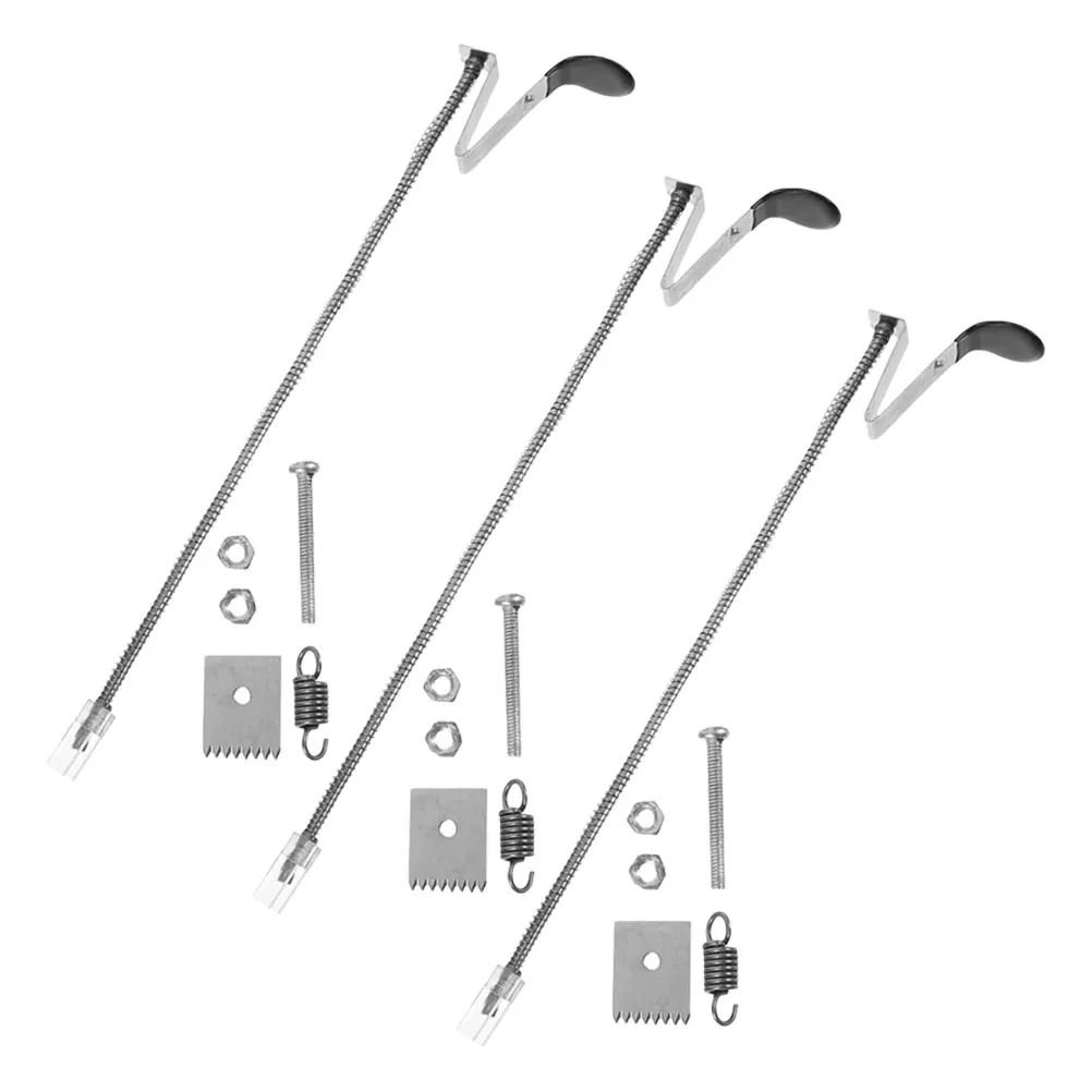 

3 Sets Stainless Steel Tying Machine Accessories Handheld Crop Binding Tool For Grape Tomato Vine Fruits Vegetables Durable