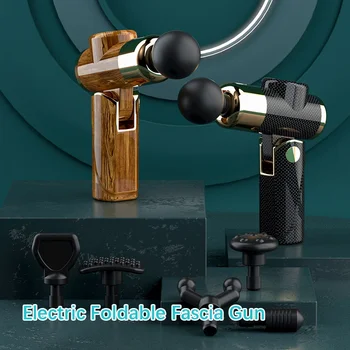 USB Mini massage gun fascia instrument muscle relaxation vibration gun stick massager Fitness equipment neck membrane grab fascia