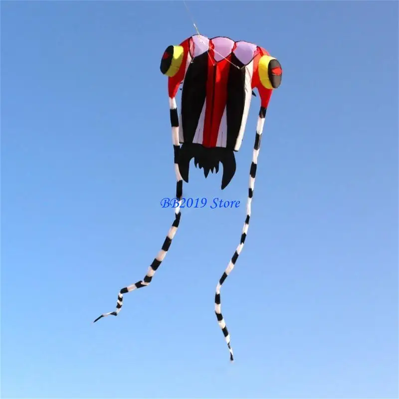 Q0KB Sea Dier Octopus Vorm Kites Outdoor kleurrijke octopus vormvliegers voor kinderen speelgoed