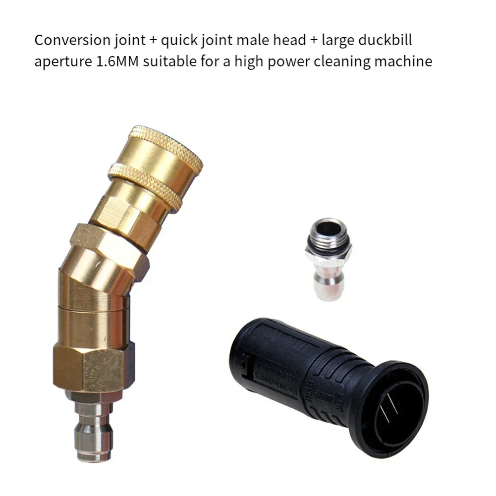 Part Swivel Joint Rotation Tool Universal Brass Copper 14mm Thread Degree Attachment Connector Kink M22