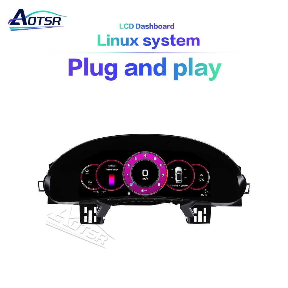 

Premium High Resolution Full LCD Digital Dashboard Virtual Cockpit For Porsche Cayenne 2002-2009 Instrument Cluster Upgrade