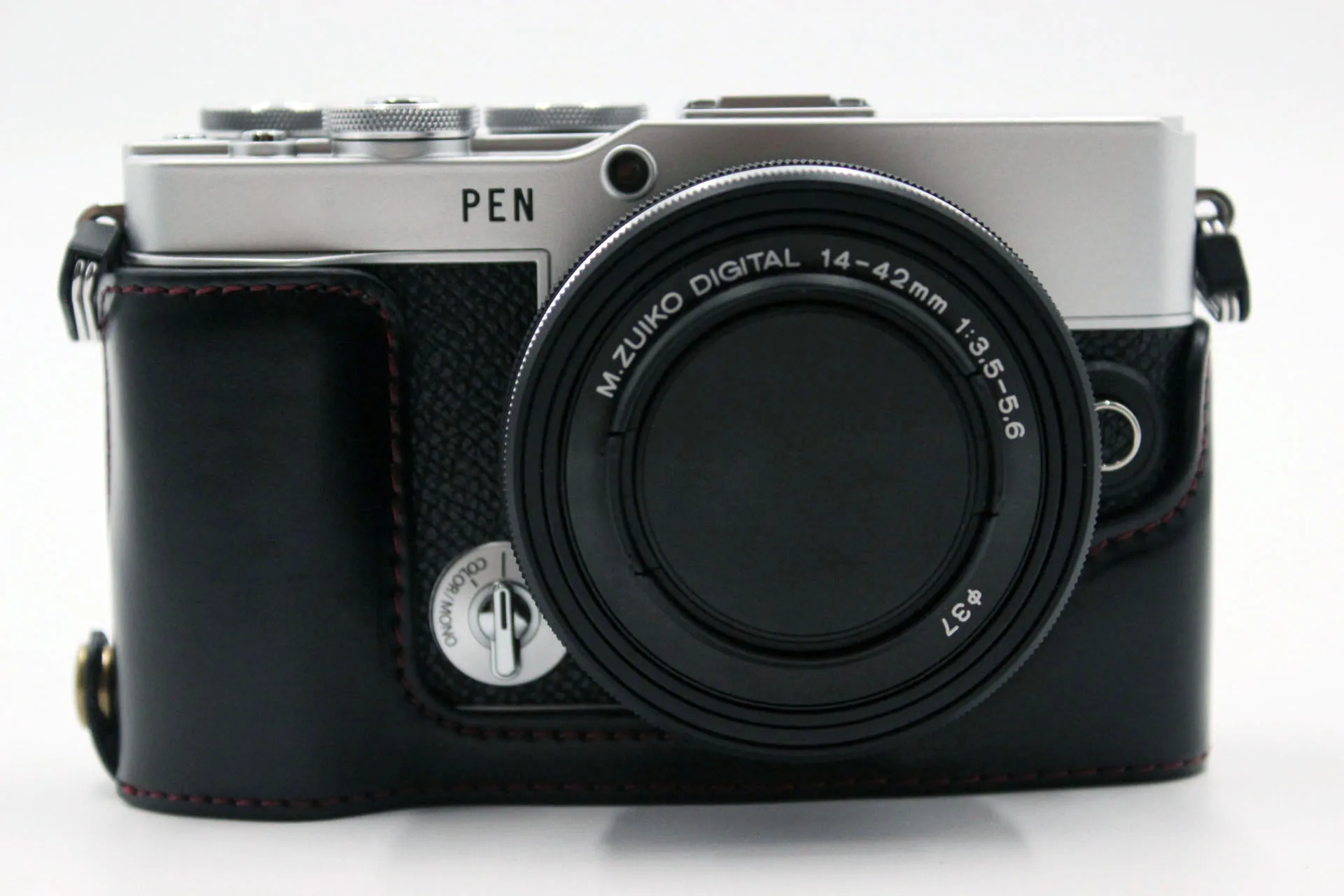 本革製リアプロテクションギア,欧州連合E-P7 ep7カメラ用ハーフケース