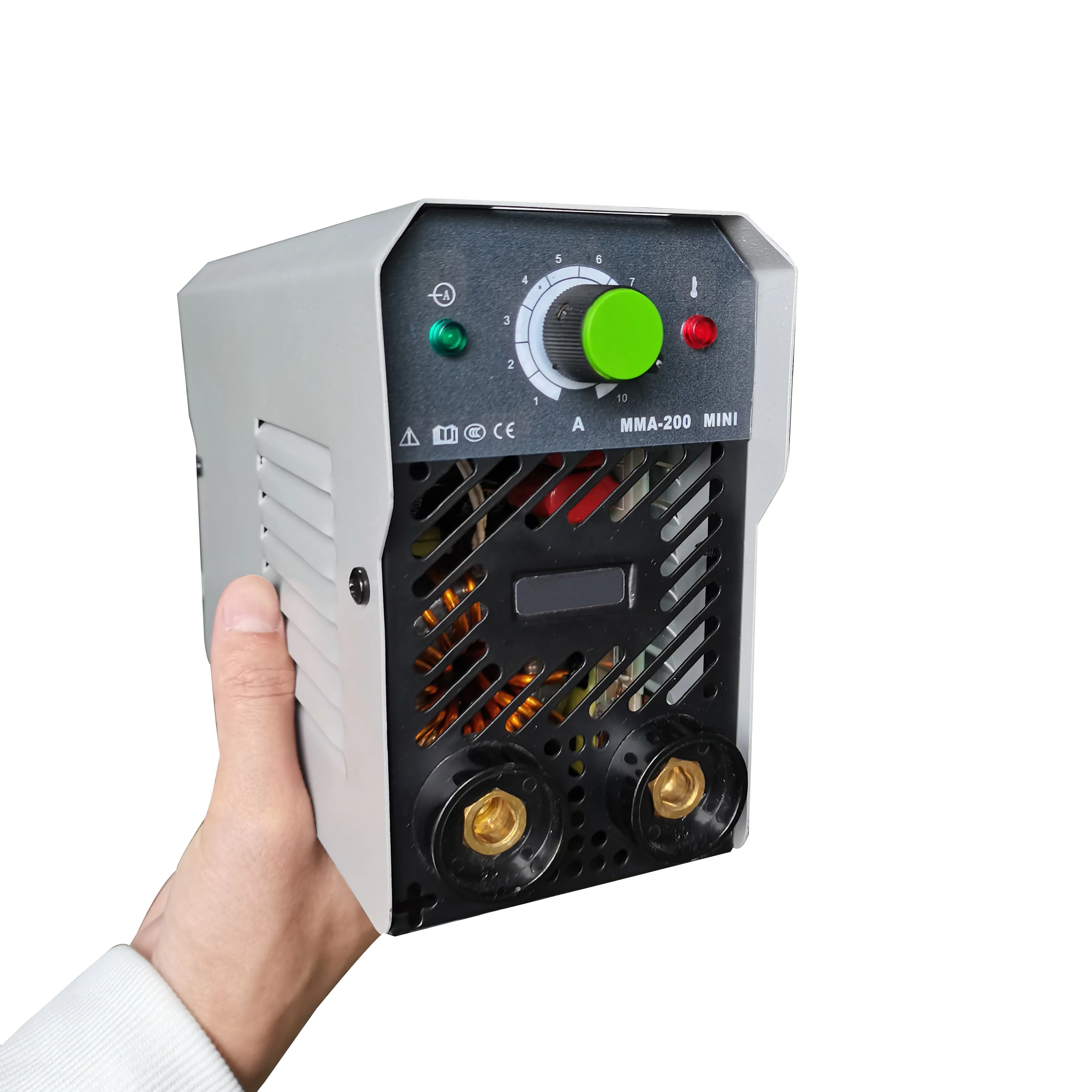 

MINI Portable Home Use MMA 200 MINI IGBT Inverter Manual ARC Welding Machine Small Welder