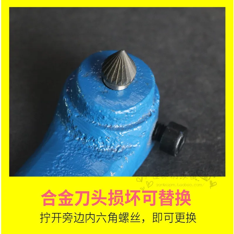 Hollow   Knife Sharpener  Bit Punch Drill Nozzle Electric Manual Financial Binding Machine Drill Knife