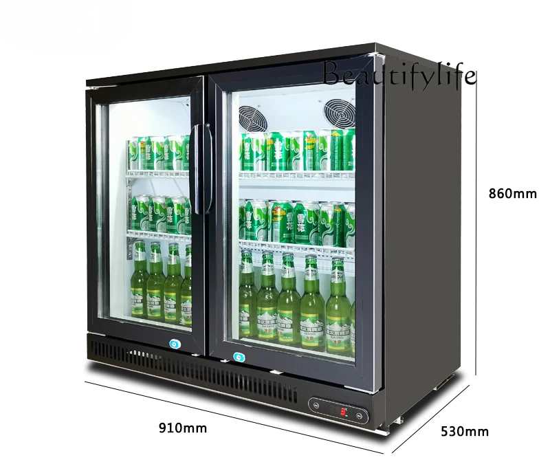 Commercial Beer Cabinet Refrigerated Cabinet Store Special Multifunctional Cold Drink Cabinet