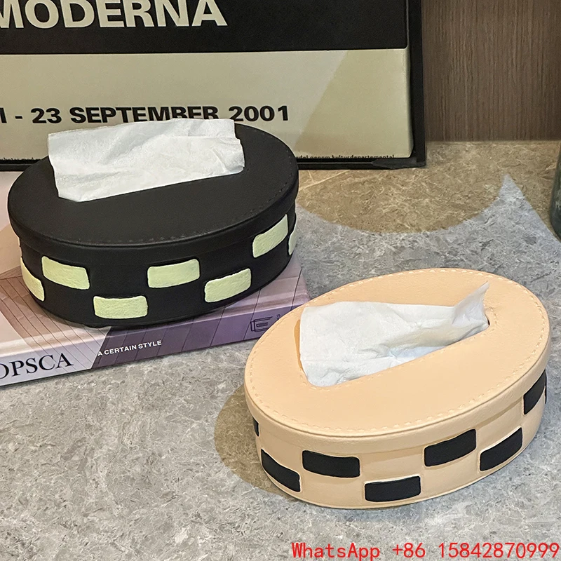 

Украшение коробки для салфеток в шахматном порядке премиум-класса