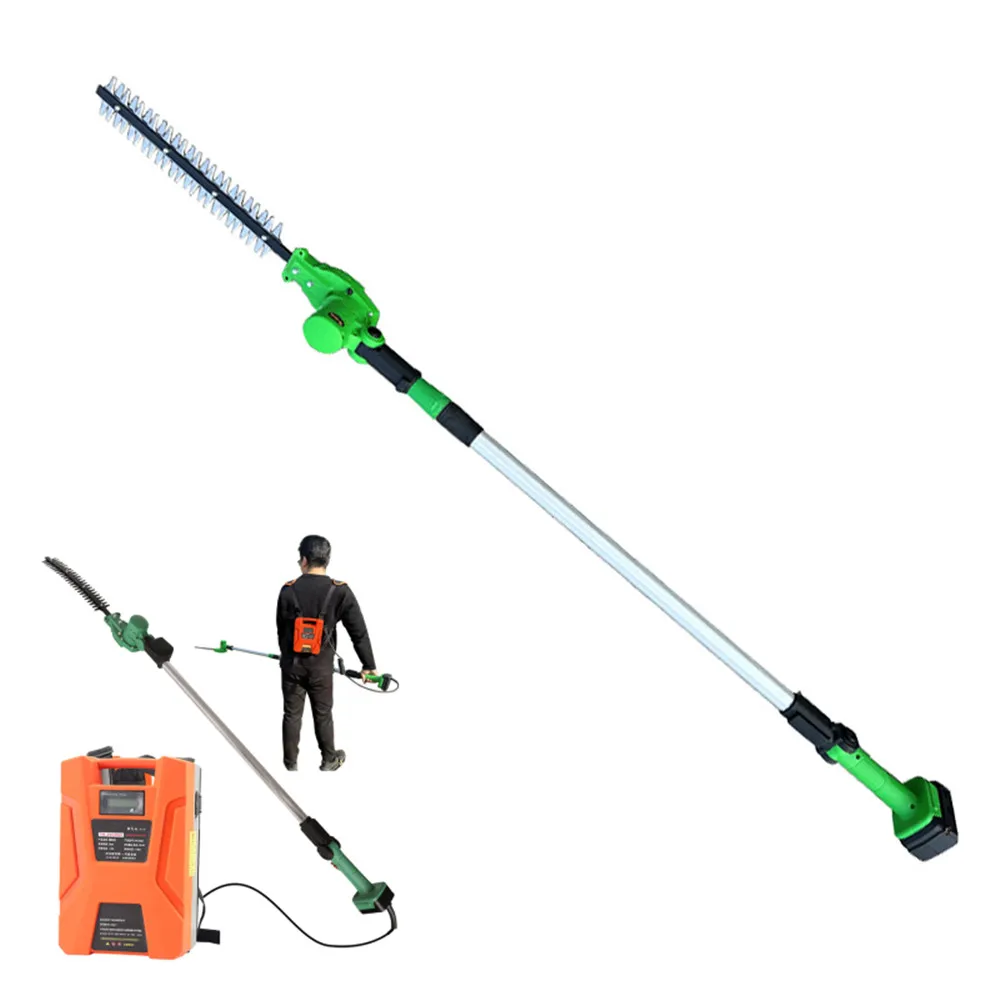 

24v Electric High-Branch Hedge Trimmer Gardening Telescopic Extension Pole High-Altitude Pruning Shears 헤지 트리머 무선 헤지 트리머 헤지트리머