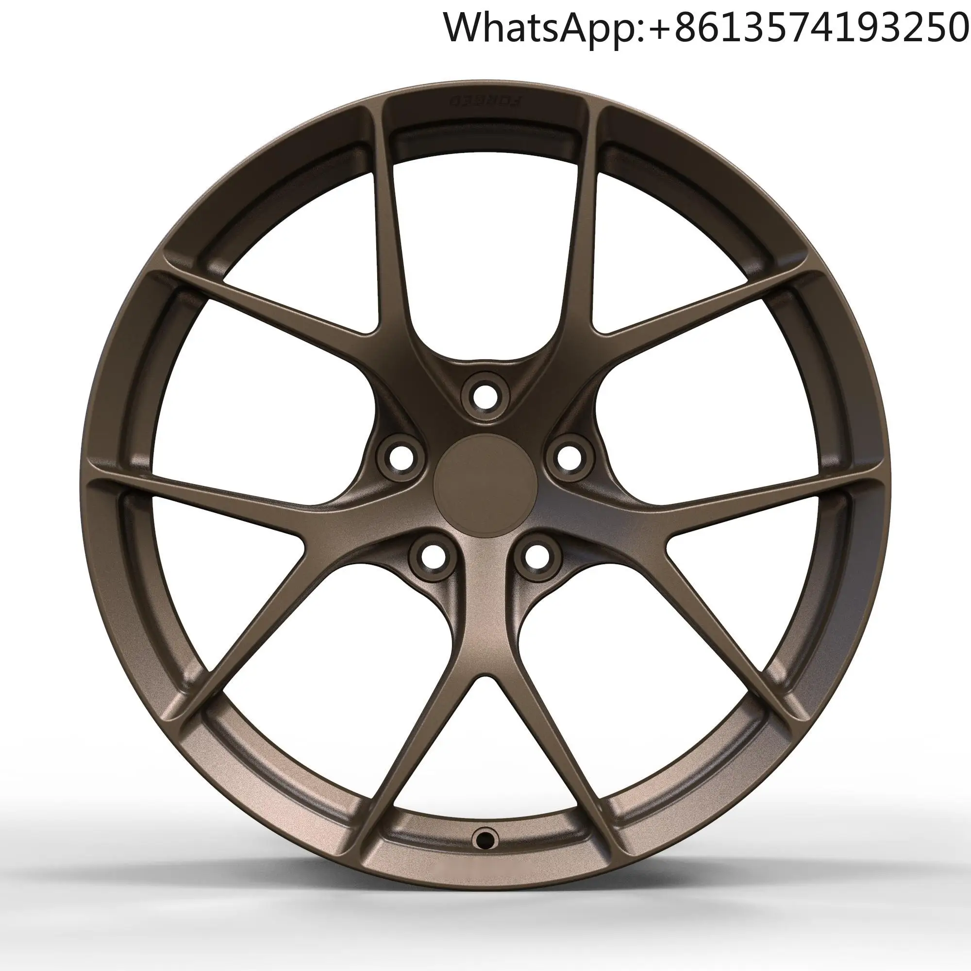 

For Customized Multi-Spoke Forged Alloy Wheel 5x114.3-bronze Nice Design Performance Multiple Sizes 45mm 50mm 30mm 35mm 0mm 112m