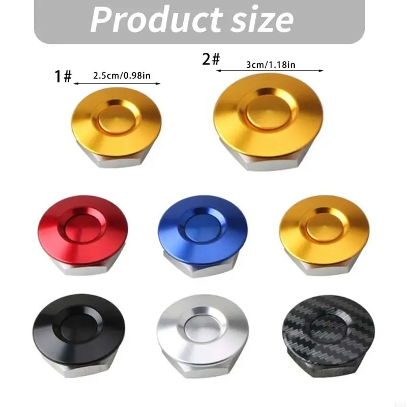 Quick Release Hood Fastener 2 Piece Aluminum Body Panel Hardware with Round Threaded Pin Design for Car Access H9EE