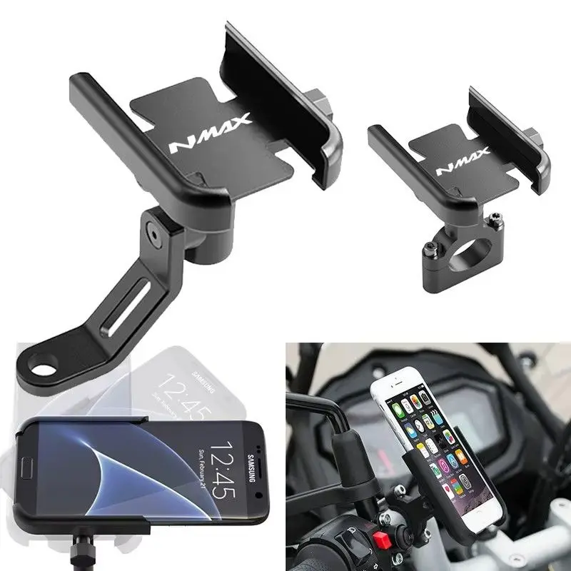 

For Yamaha NMAX125 NMAX155 N-max 155 125 Nmax Moto Accessories Motorcycle Handlebar Mobile Phone Bracket Navigation Stand Holder
