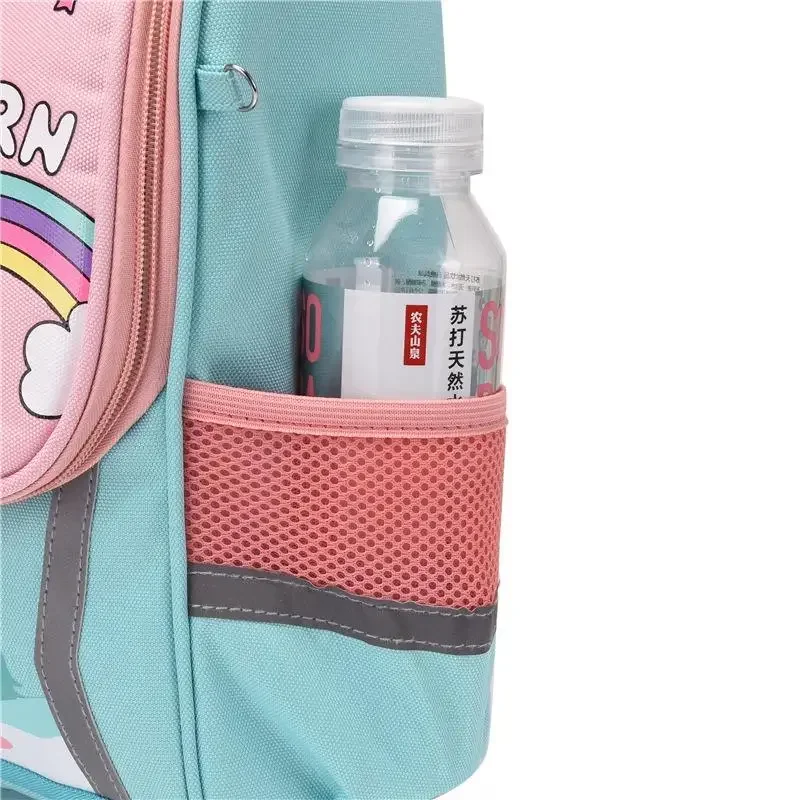 Mochila Infantil de dibujos animados para niños, bolsa escolar para estudiantes, bolsa de unicornio