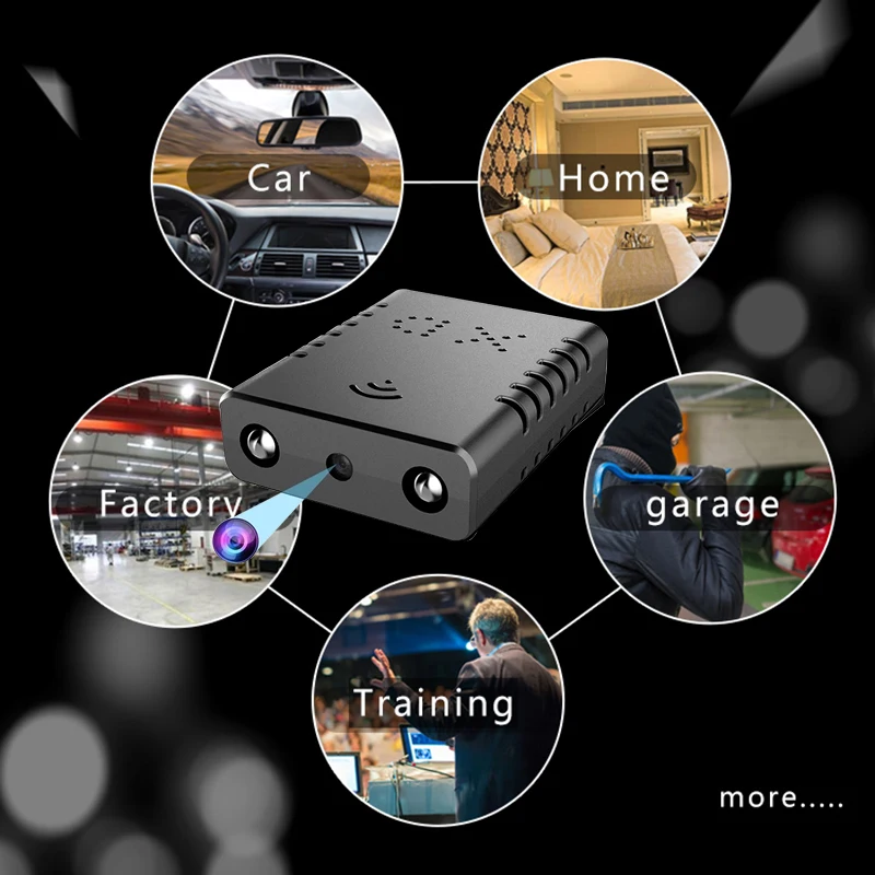 XD Mini Camera HD 1080P Home Security Camcorder Night Vision Micro Camera Motion Detection Video Voice Surveillance Recorder